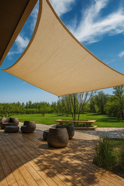 X3 Toldo Terraza Malla Rachel Toldo Vela Sombra 3x4 Rectangular