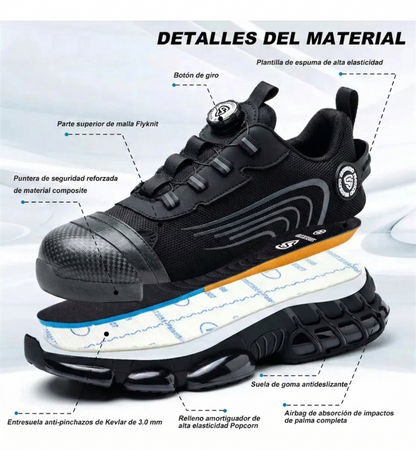 Zapatillas De Seguridad Tenis Industrial Zapatos Trabajo